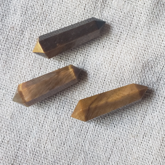 30x8x6mm Double Terminated Gemstone Crystal Points