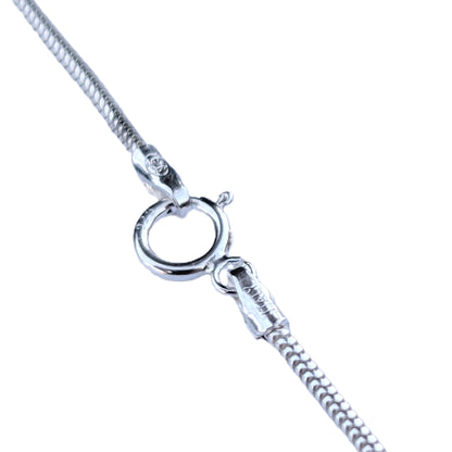 Flex Snake Chain, Anti-Tarnish Sterling Silver, Made in Italy