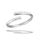 Adjustable Hammered Sterling Silver Ring