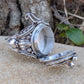 Secret Chamber Round Poison Ring in Sterling Silver
