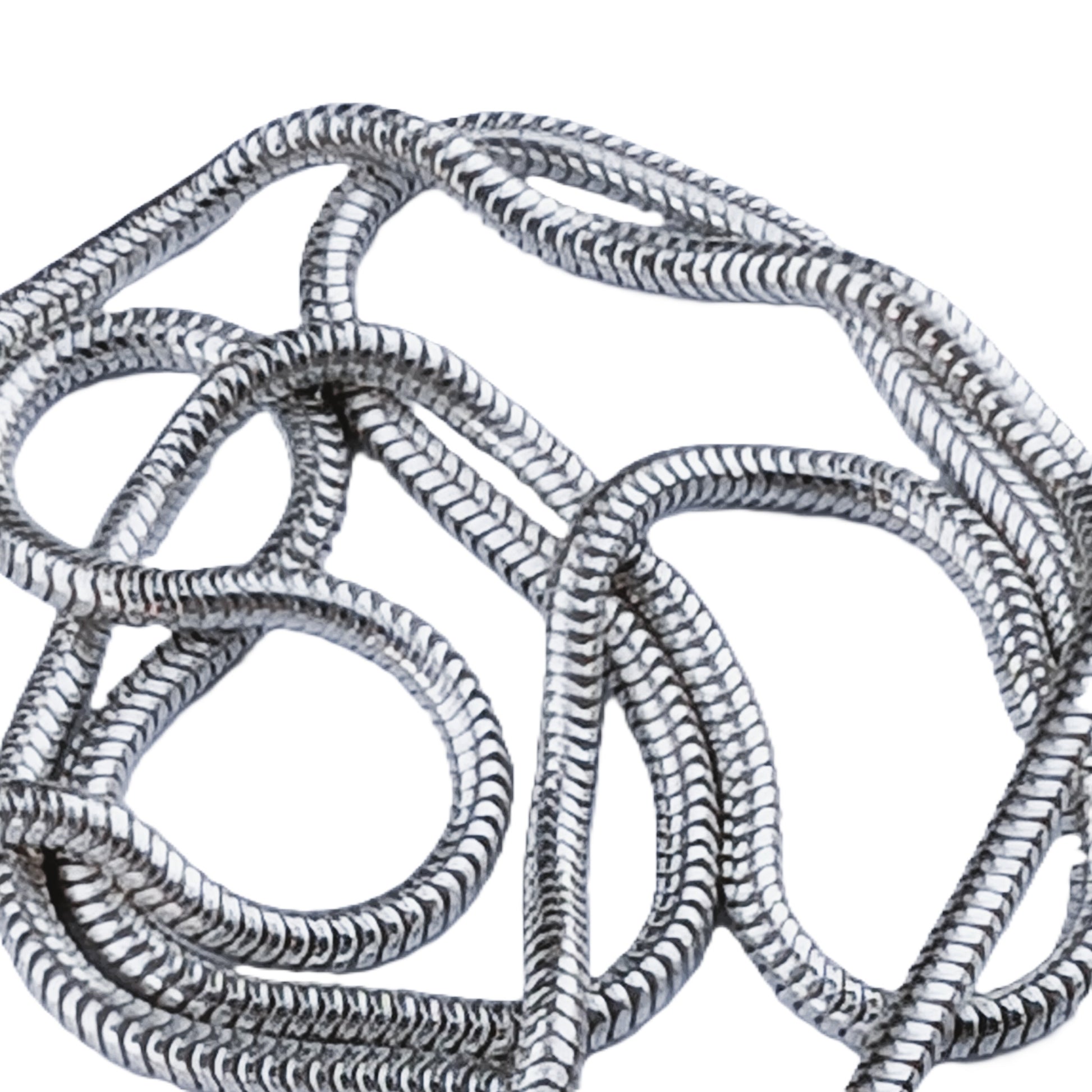 coiled snake chain