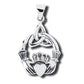 Claddagh and Trinity Celtic Knot Pendant Sterling Silver - Silver Insanity