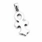 True Sterling Silver Vampires Blood Cross ANKH Charm Pendant - Silver Insanity