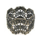 Vintage Filigree - Antiqued Gold Colored Stretch Bracelet - Silver Insanity