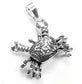 Moveable Sterling Silver Crab Cancer Charm Pendant - Silver Insanity