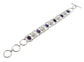 Rainbow Moonstone and Amethyst Sterling Silver Bracelet - Silver Insanity