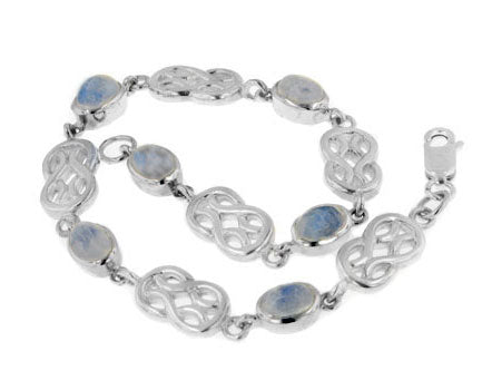 Rainbow Moonstone Bracelet at Best Price in Jaipur, Rajasthan | Molten Lava  Gems Private Limited