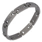 Flat Head Screw Link Titanium Metal Link Bracelet Jewelry, 7.5" Long - Silver Insanity