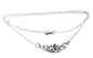 Sterling Silver Interlace Celtic Knot Amethyst Necklace - Silver Insanity