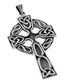Large 2" Sterling Silver Celtic Knot Cross Pendant - Silver Insanity