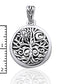 Celtic Tree of Life Art Sterling Silver Pendant & Chain 18" Necklace - Silver Insanity