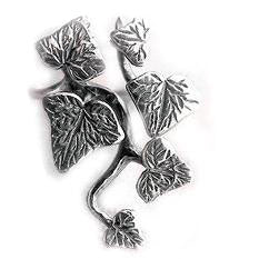 Sterling Silver Ivy Vines and Leaves Ring - Silver Insanity