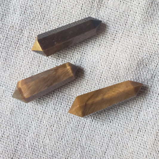 30x8x6mm Double Terminated Gemstone Crystal Points